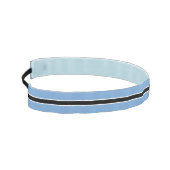 愛国的ボツワナ国旗 アスレチックヘッドバンド (左)