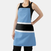 愛国的ボツワナ国旗 エプロン (インサイチュ)