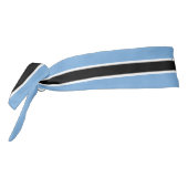 愛国的ボツワナ国旗 タイヘッドバンド (回転270)