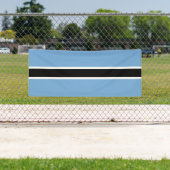 愛国的ボツワナ国旗 横断幕 (インサイチュ)