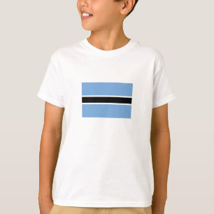 愛国的ボツワナ国旗 Tシャツ