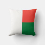 愛国的マダガスカル国旗 クッション (裏面)