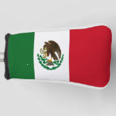 愛国的メキシコ国旗 ゴルフヘッドカバー (正面)