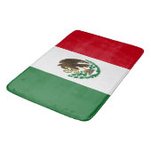 愛国的メキシコ国旗 バスマット (アングル)