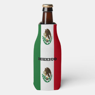 愛国的メキシコ国旗 ボトルクーラー