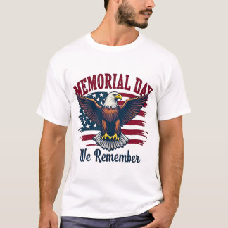 愛国的メモリアルデー Tシャツ
