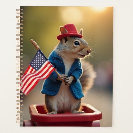 愛国的リス プランナー手帳 (正面)