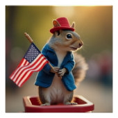 愛国的リス ポスター (正面)