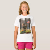 愛国的リス Tシャツ (正面フル)