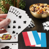 愛国的ルクセンブルク国旗 トランプ (インサイチュ)