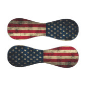 愛国的ヴィンテージ米国国旗 野球ボール (パネル)