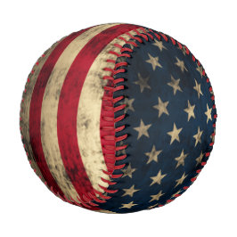 愛国的ヴィンテージ米国国旗 野球ボール