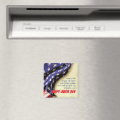 愛国的労働日クリスチャン マグネット (インサイチュ (食洗機))