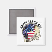 愛国的労働日 マグネット (正面/裏面)