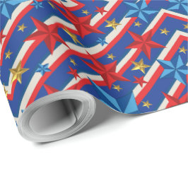 愛国的労働日 ラッピングペーパー