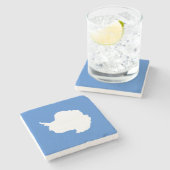 愛国的南極国旗 ストーンコースター (横)