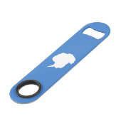 愛国的南極国旗 スピード栓抜き (正面アングル)