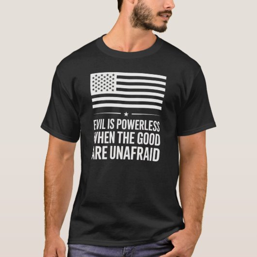 愛国的引用文Tシャツ Tシャツ (正面)