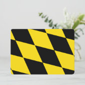 愛国的招待状とミュンヘン州旗 招待状 (スタンド正面)