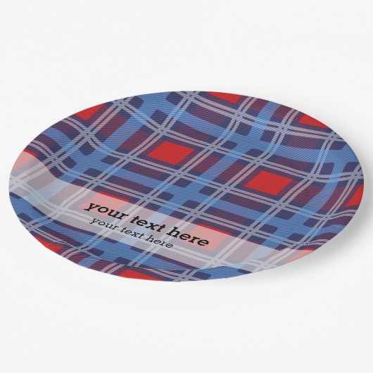 愛国的援助 ペーパープレート (アングル)