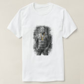 愛国的暴力団アンチ自由主義のプロトランプ共和国 Tシャツ (デザイン正面)