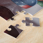 愛国的格言パズル ジグソーパズル (側面)