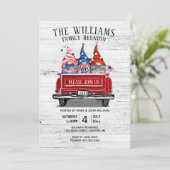 愛国的格言ヴィンテージレッドトラックファミリー懇親会 招待状 (スタンド正面)