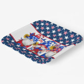 愛国的格言紙ディナー ペーパープレート (傾斜あり)