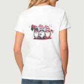 愛国的格言7月4日 Tシャツ (裏面)