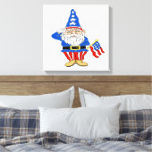 愛国的格言 キャンバスプリント (インサイチュ (寝室))