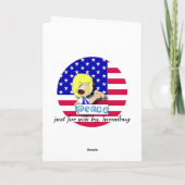 愛国的気持ち カード (裏面)