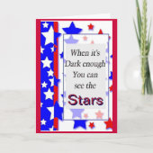 愛国的気持ち カード (正面)