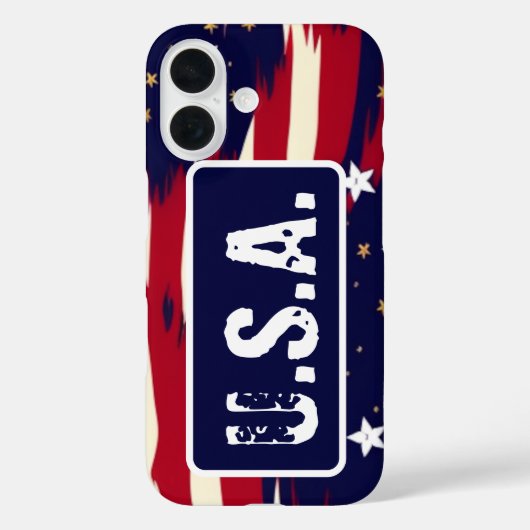 愛国的波 Case-Mate iPhoneケース (裏面)