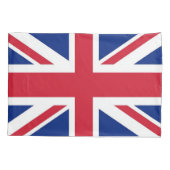 愛国的独身のな英国国旗統一された 枕カバー (裏面)