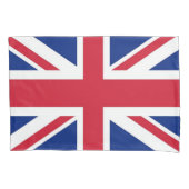 愛国的独身のな英国国旗統一された 枕カバー (正面)
