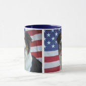 愛国的祈りの言葉 マグカップ (中央)