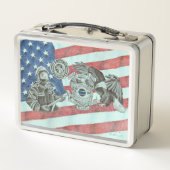 愛国的第一応答者 メタルランチボックス (裏面)