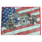 愛国的第一応答者 ラージペーパーバッグ (正面)