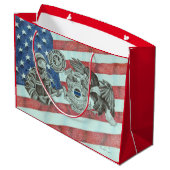 愛国的第一応答者 ラージペーパーバッグ (裏面アングル)