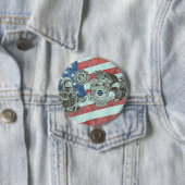 愛国的第一応答者 缶バッジ (インサイチュ)