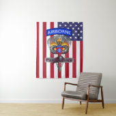 愛国的第82空挺師団シルバーシュート タペストリー (インサイチュ)