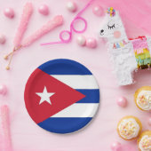 愛国的紙プレートとキューバ国旗 ペーパープレート (パーティー)