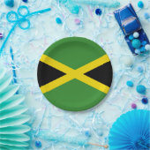 愛国的紙プレートとジャマイカ国旗 ペーパープレート (パーティー)