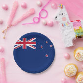 愛国的紙プレートとニュージーランド国旗 ペーパープレート (パーティー)