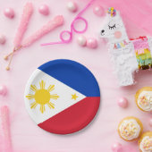 愛国的紙プレートとフィリピン国旗 ペーパープレート (パーティー)