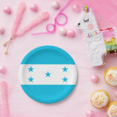 愛国的紙プレートとホンジュラス国旗 ペーパープレート (パーティー)