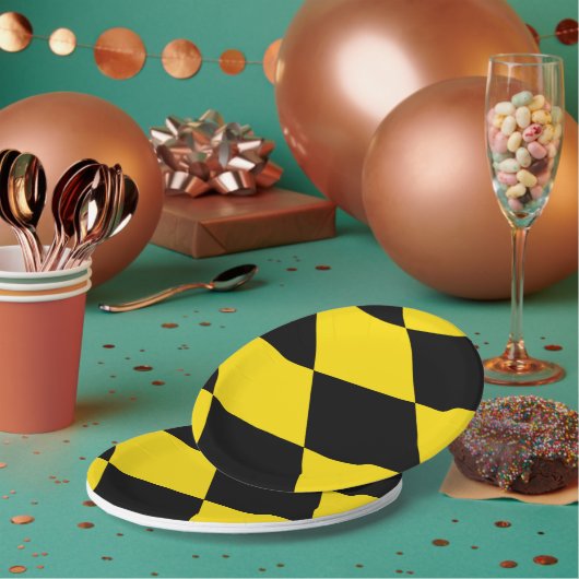 愛国的紙プレートとミュンヘン州旗 ペーパープレート (複数)