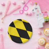 愛国的紙プレートとミュンヘン州旗 ペーパープレート (パーティー)