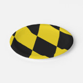 愛国的紙プレートとミュンヘン州旗 ペーパープレート (アングル)