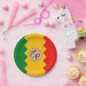 愛国的紙プレートとロサンゼルス国旗 ペーパープレート (パーティー)